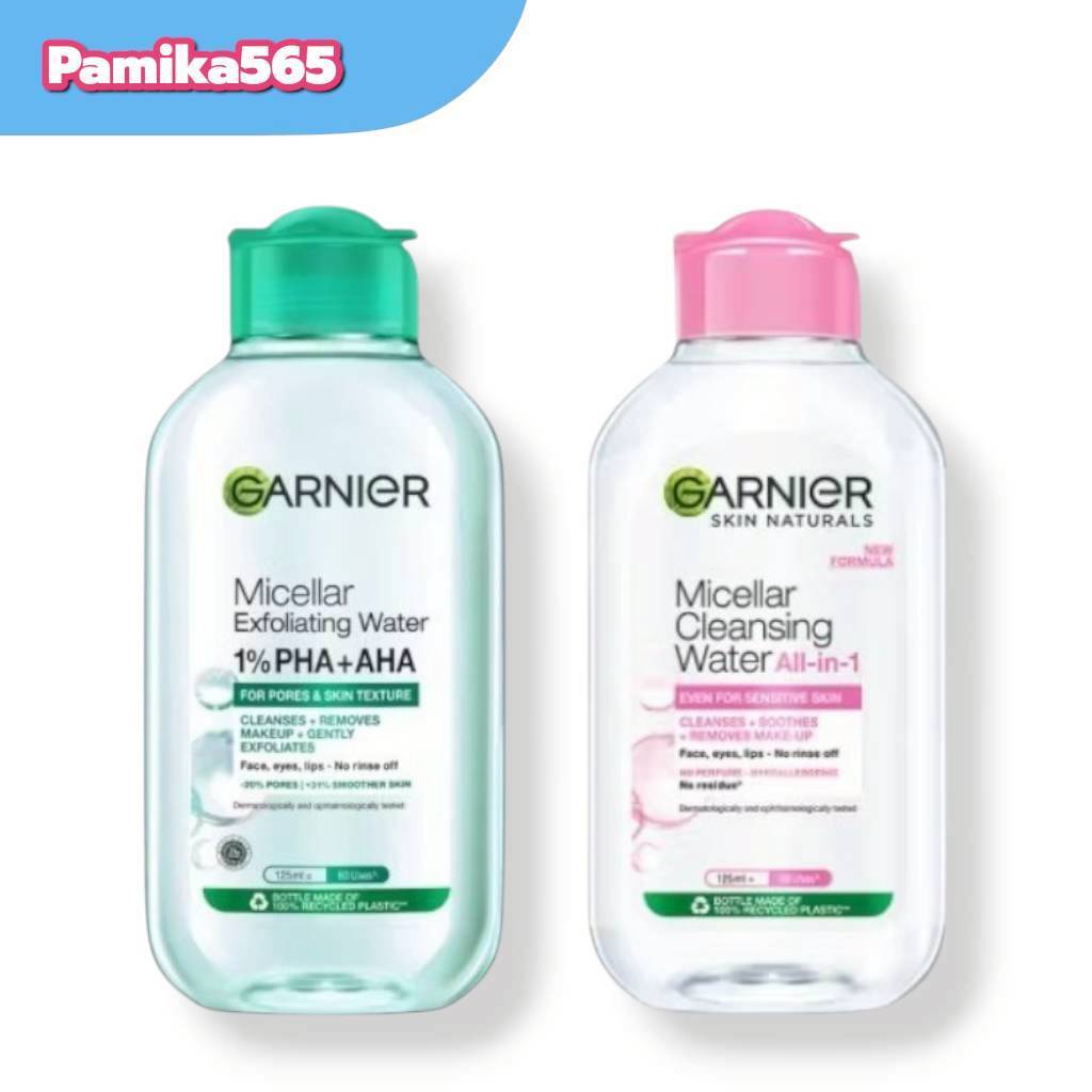 Garnier Micellar Cleansing การ์นิเย่ ไมเซล่า คลีนซิ่ง 400ml เช็ดเครื่องสำอาง