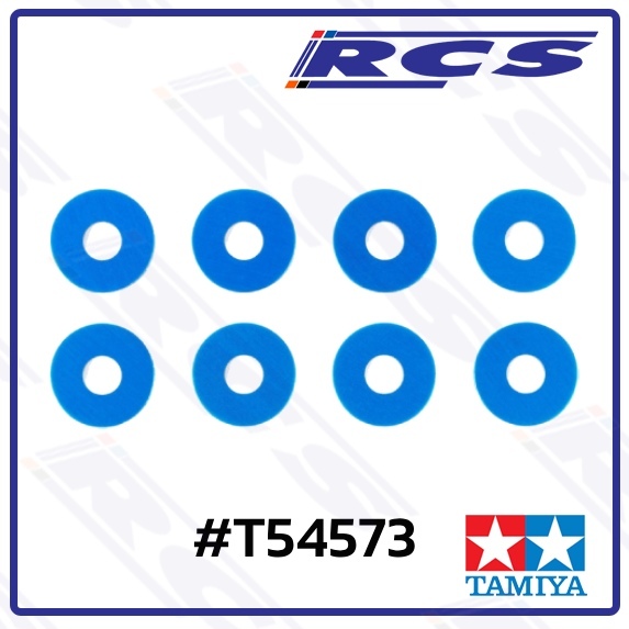 TAMIYA 54573 0.75mm Wheel Spacer – Blue (8pcs.) ราคา ถูกที่สุด ดีลบีเคเค