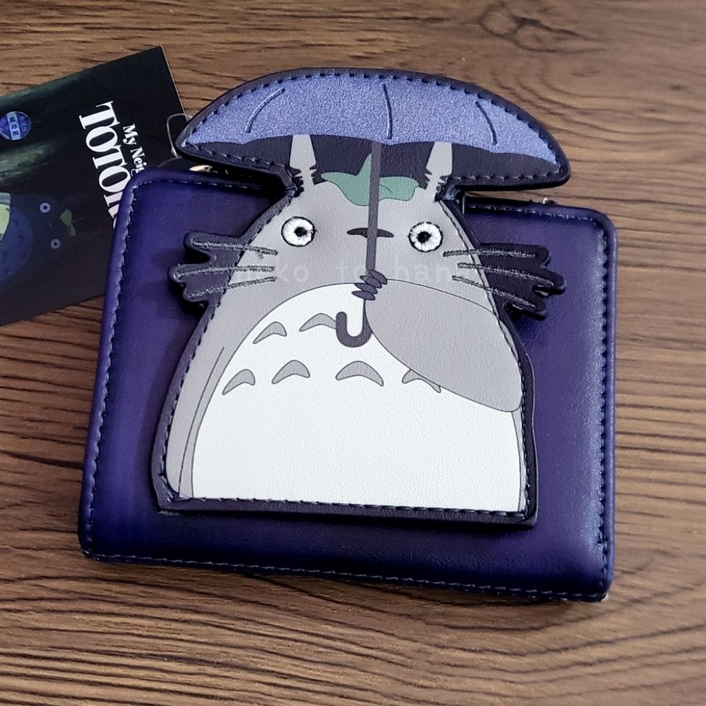 ลิขสิทธิ์แท้จากอเมริกา กระเป๋าสตางค์ Totoro Mini Wallet Studio Ghibli สตูดิโอจิบลิ