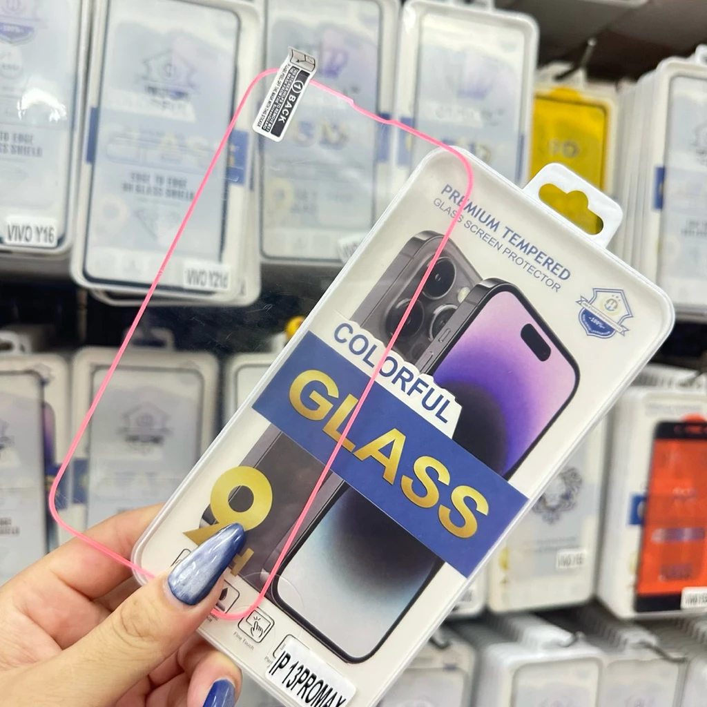 ฟิล์มกระจกเรืองแสง สำหรับ iPhone 13 13Pro 13Promax 14 14Plus 14Pro 14Promax thumbnail 6