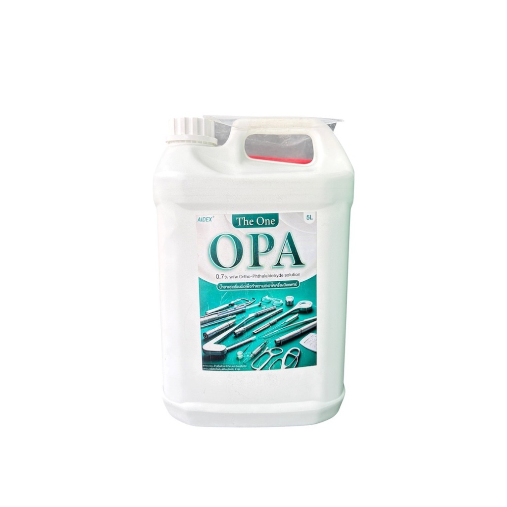 น้ำยาแช่เครื่องมือฆ่าเชื้อโรค Aidex OPA 0.7%
