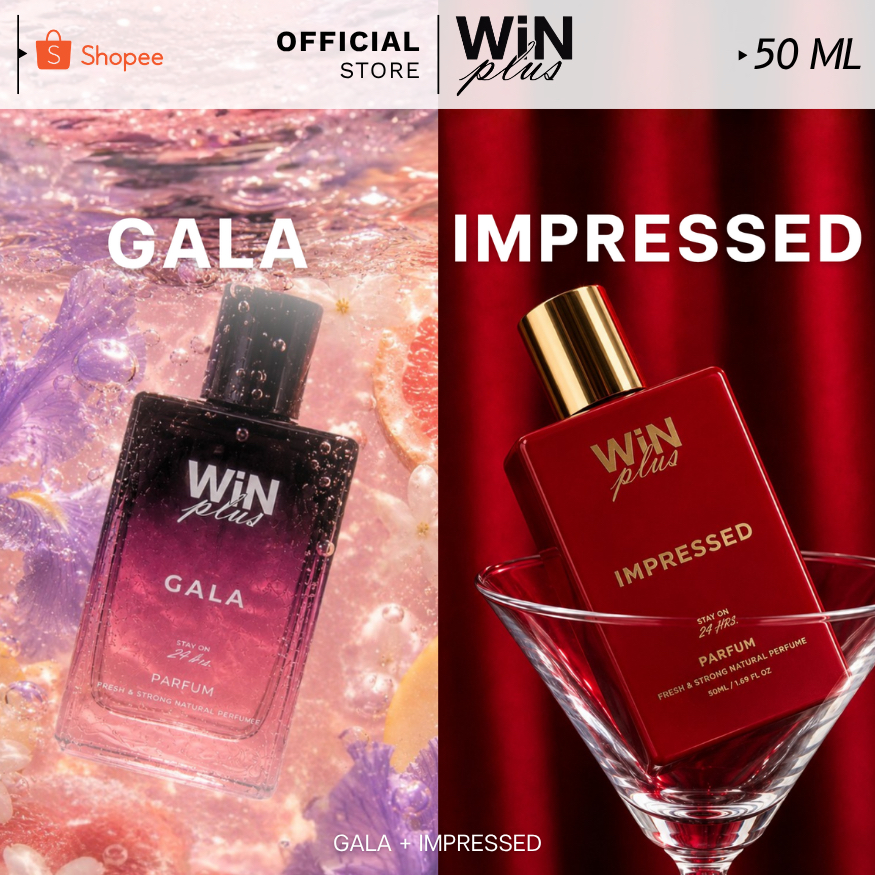 WiNPlus Perfume SET เคยเป็นคนดีย์ ตอนนี้เป็นคนสวย (กาล่า + อิมเพลส)
