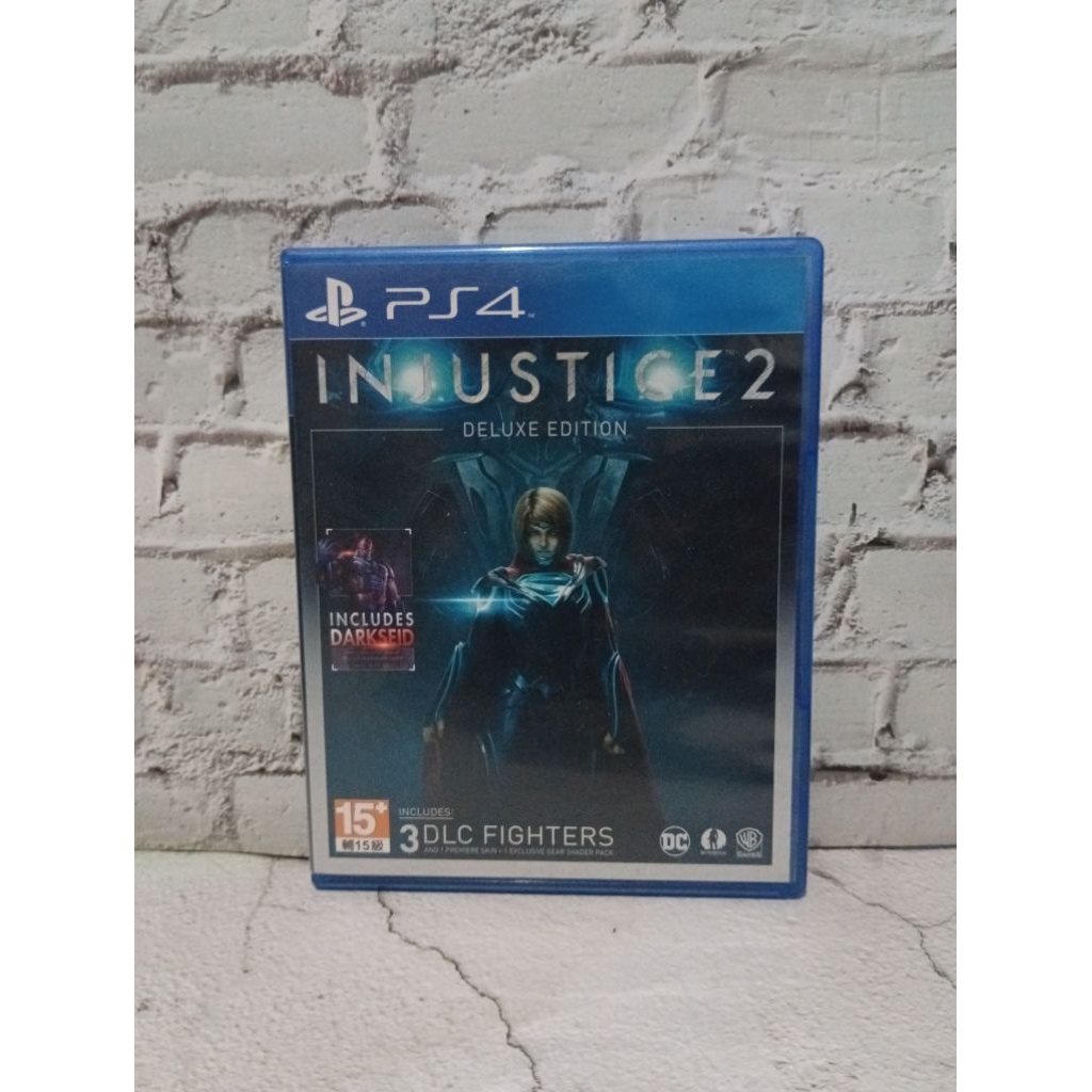 แผ่นเกมส์ PS4 INJUSTICE2 DELUXE EDITION มือสอง DLC