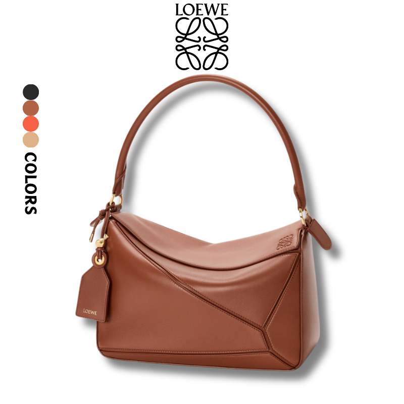 「ของแท้ 100 %」Loewe Medium Puzzle Featherlight bag