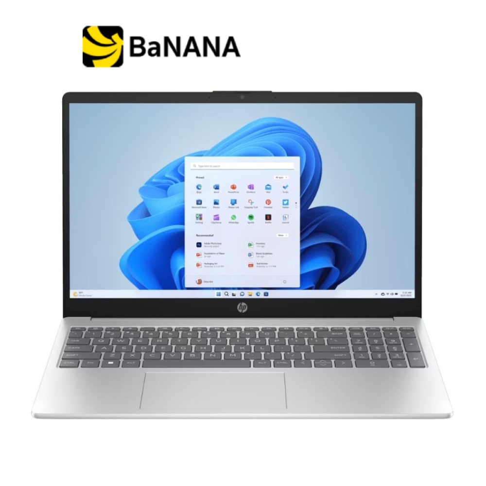 โน๊ตบุ๊ค HP AI 15-fd2123TU Silver by Banana IT
