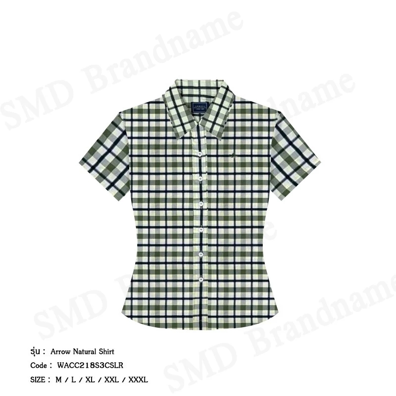 Arrow เสื้อเชิ้ตแขนสั้นผู้หญิง รุ่น Arrow Natural Shirt Code: WACC218S3CSLR