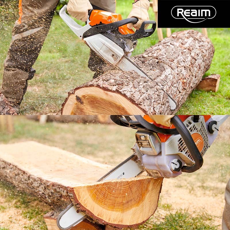 REAIM เลื่อยยนต์ / เลื่อยโซ่ บาร์ 20 นิ้ว รุ่น คุณภาพของเยอรมัน KT-CS2000E (ระบบปั๊มมือ) - เลื่อยโซ่ยนต์ ( Chain Saw ) thumbnail 3