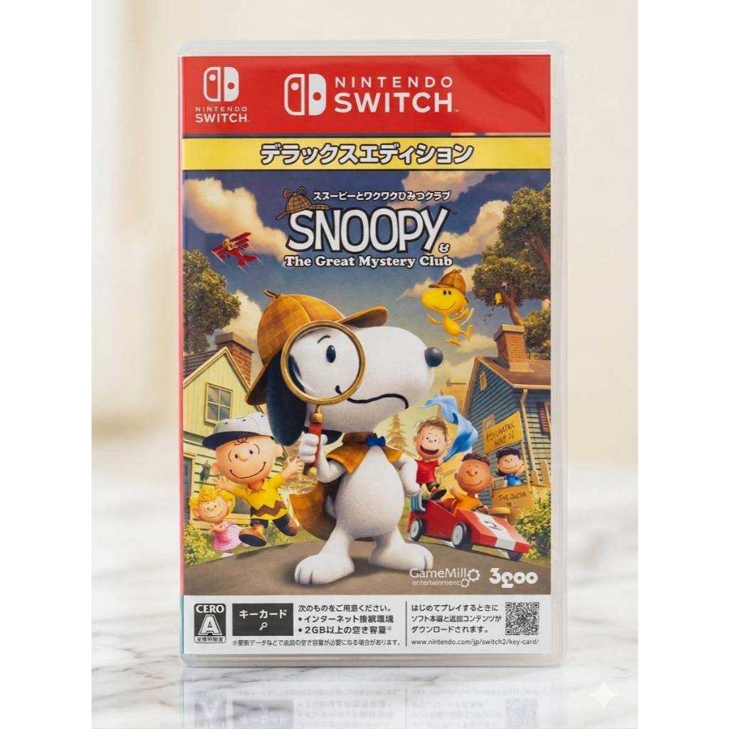 (มีส่งด่วน) Nintendo Switch2 SNOOPY & The Great Mystery Club (JP/ENG)