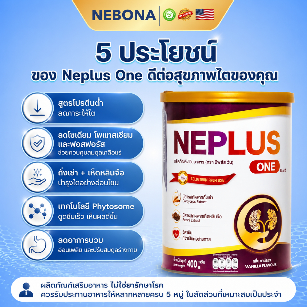 [ซื้อ2แถม 1+ของแถมสุดพิเศษ!] NEPLUS ONE ชุดเซ็ต 1 เดือน นมผงโภชนาการสูตรครบถ้วนเพื่อสมดุลและการดูแลไ