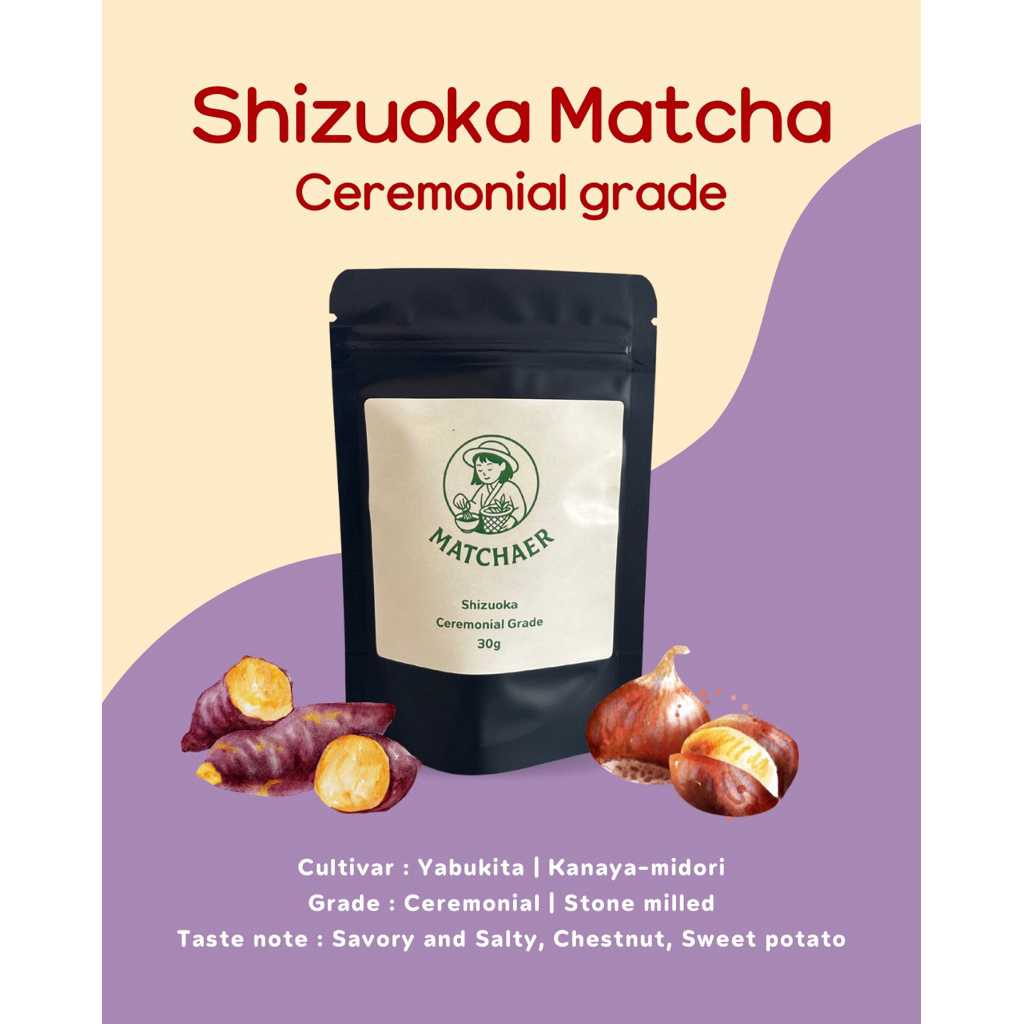 Shizuoka Matcha ceremonial grade - 30กรัม
