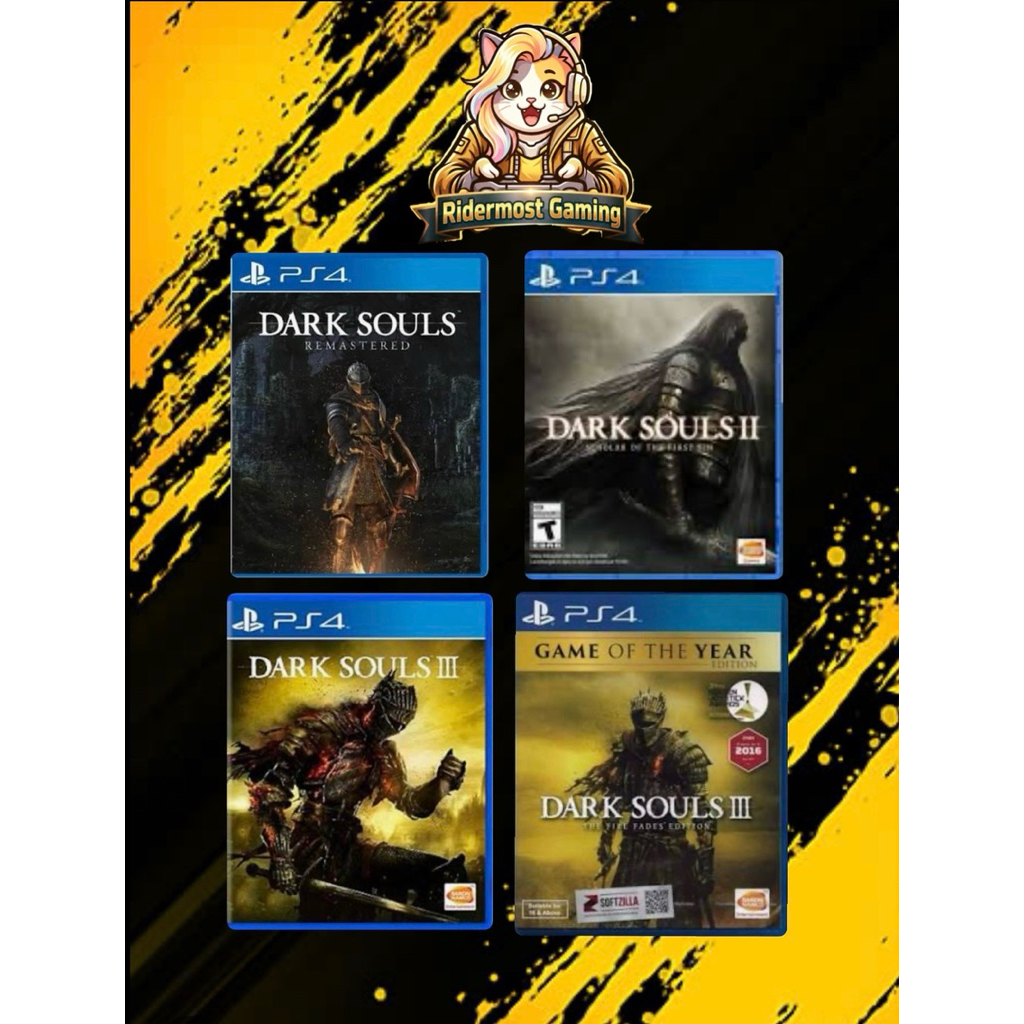 [PLAYSTATION 4]รวมภาค Dark​souls​ 3 /  Dark​souls Remastered [EN]มือ 2 พร้อมส่ง!!!