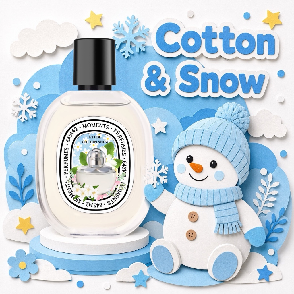 Moments Aroma Multi Spray กลิ่น Cotton & Soft Snow หอมนุ่มนวล เหมือนปุยฝ้ายสีขาว