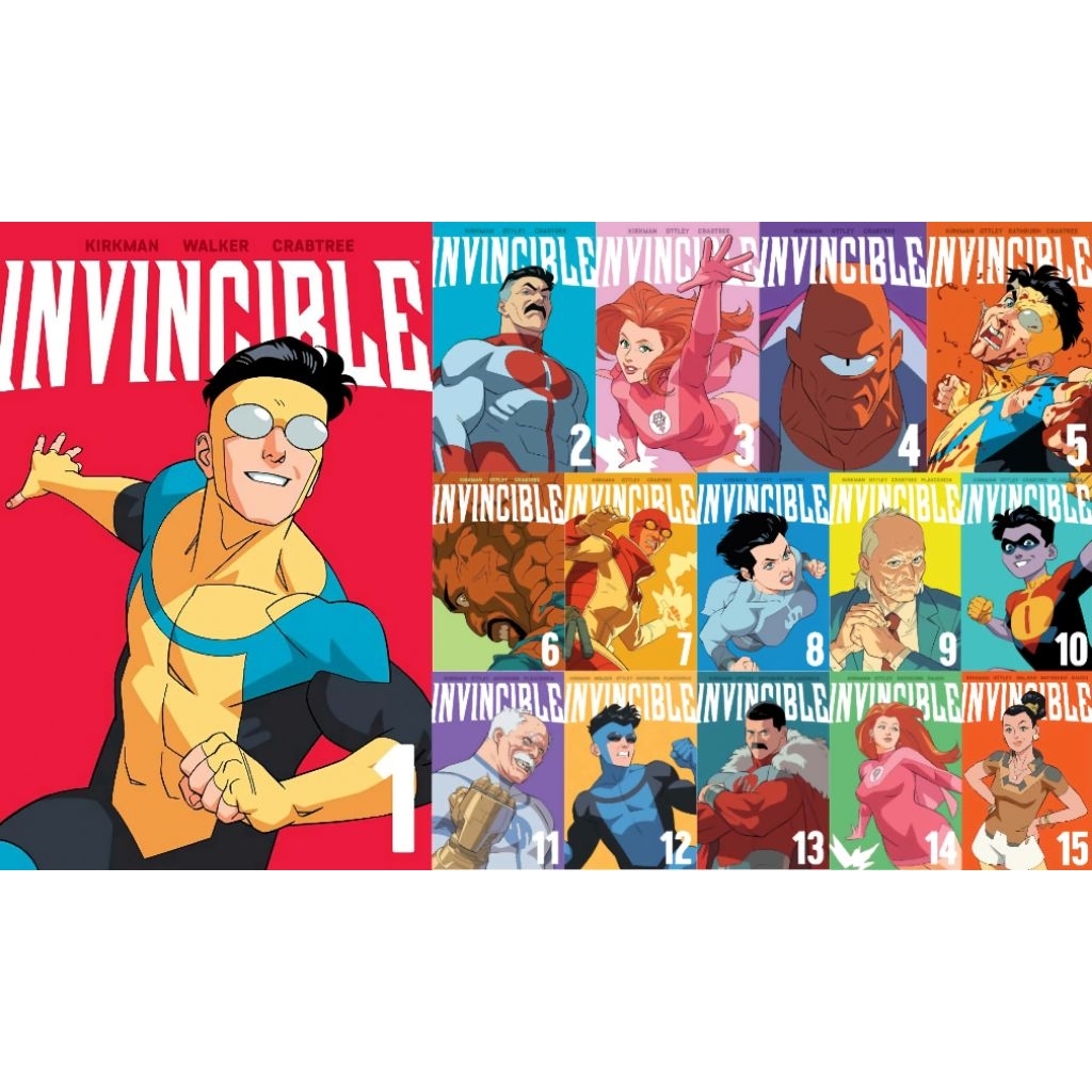 [ Pre-Order ] *กรุณาอ่านรายละเอียดก่อนสั่งซื้อ* Invincible New Edition เล่ม 1-15 ( แยกเล่ม )