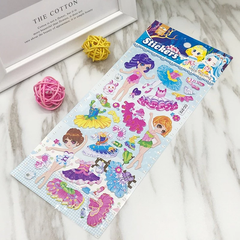 สติ๊กเกอร์แต่งตัวเจ้าหญิง เล่นสนุกกับการแต่งตัวให้เจ้าหญิง สติกเกอร์เสริมทักษะการเรียนรู้สำหรับเด็ก thumbnail 10