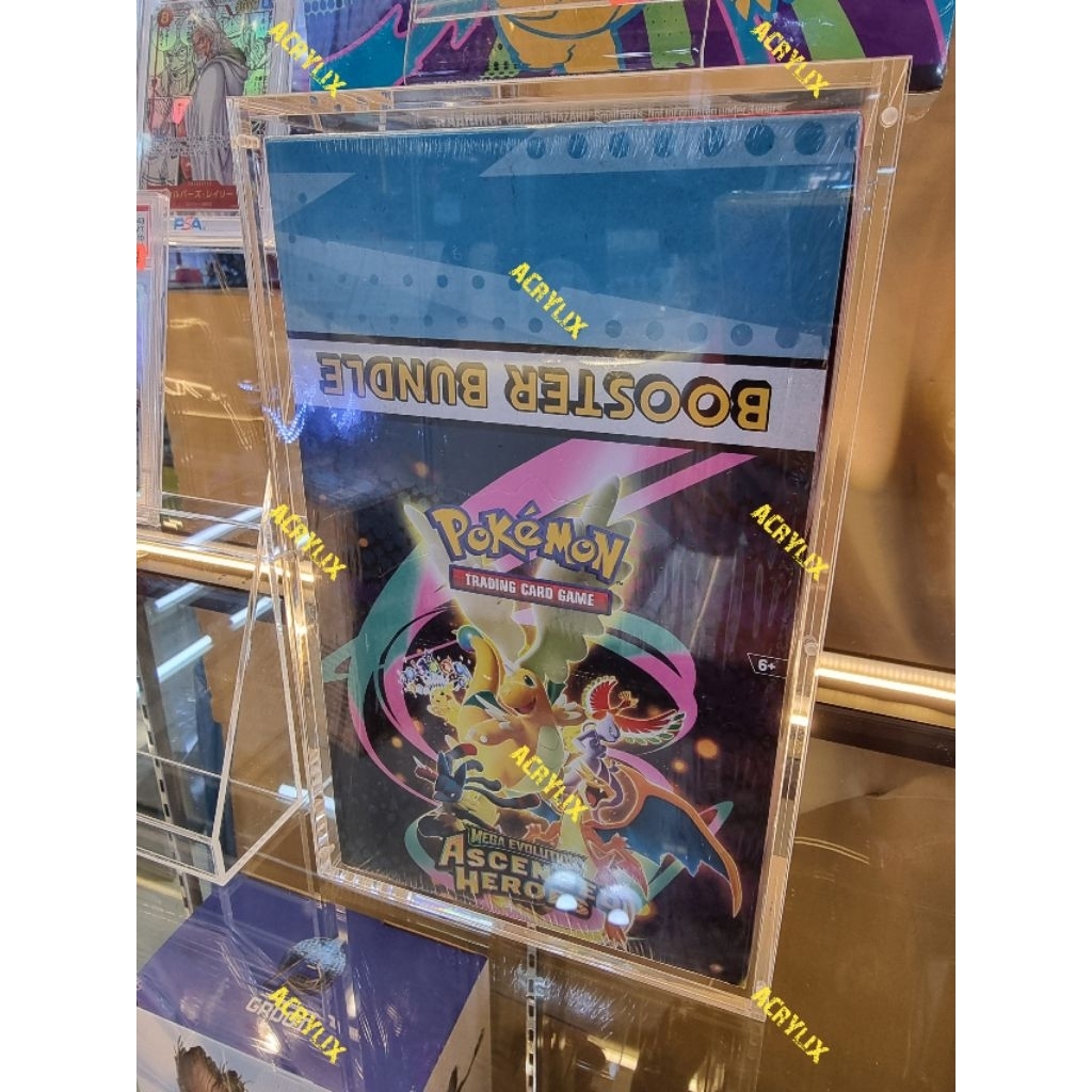 กล่องแม่เหล็กใส่ Box การ์ด Pokemon **ผลิตในไทย** กันยูวี