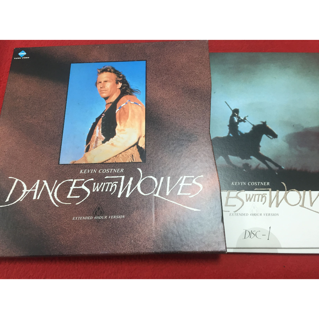 Dances with Wolves - Dances with Wolves ขนาด 12 นิ้ว 3LaserDisc B156