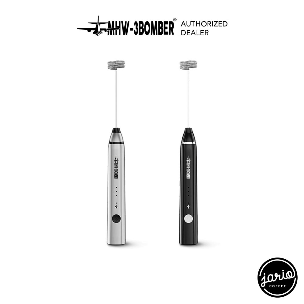JARIO x MHW-3BOMBER Electric Milk Frother เครื่องตีฟองนมมือ เครื่องตีฟองนมไร้สาย