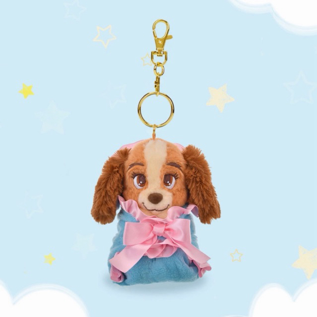 พร้อมส่ง พวงกุญแจ Lady and the Tramp Disney Store SH (ใหม่)