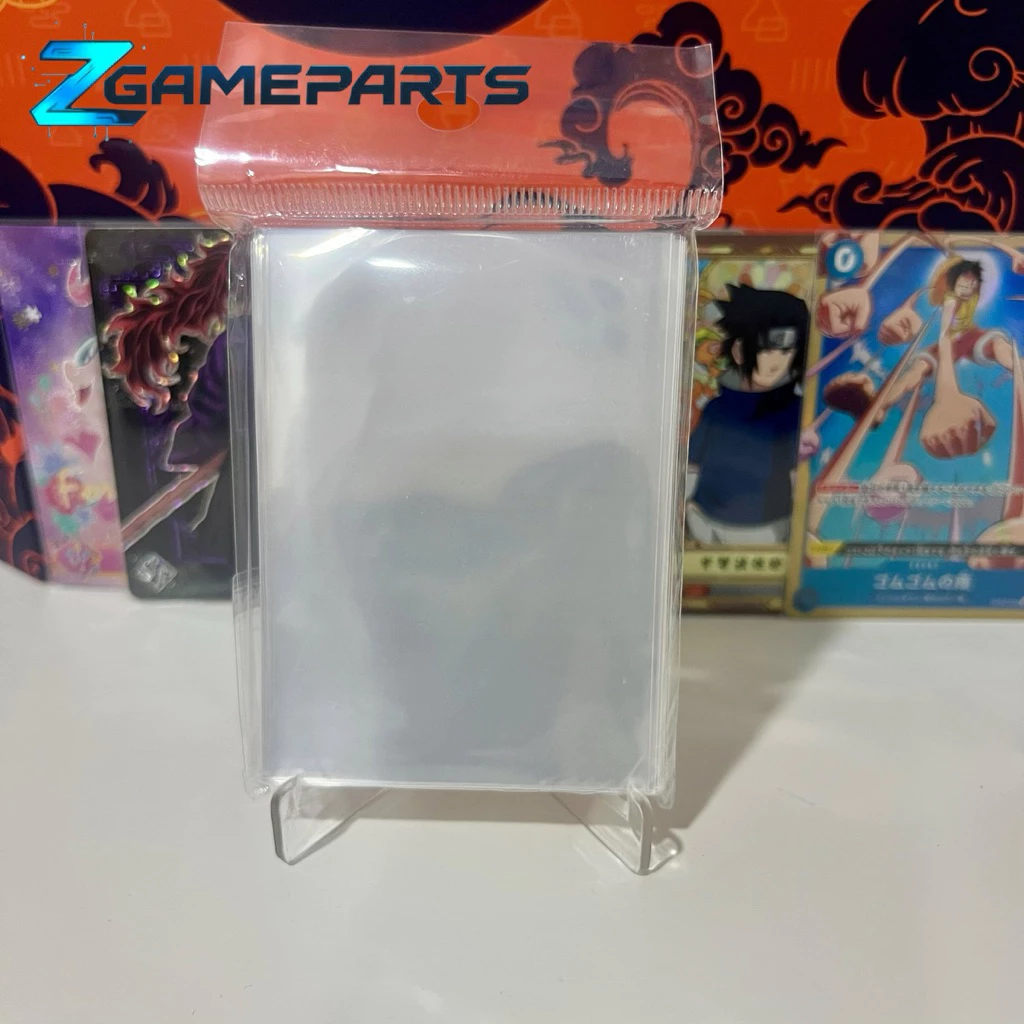 ซองใสใส่การ์ด Card Sleeves (1 แพ็ค = 100 ซอง) คุณภาพดี ใส่การ์ดนารูโตะ วันพีช อุปกรณ์เสริมการ์ดสะสม