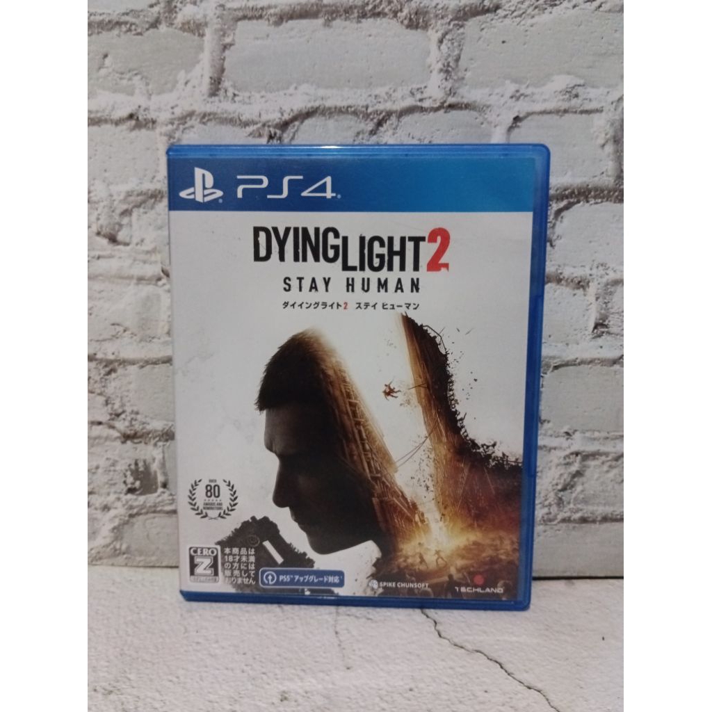 แผ่นเกมส์ PS4 DYING LIGHT 2 มือสองปกญี่ปุ่นเปลี่ยนภาษาอังกฤษได้ อัพPS5 ได้
