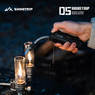 ShineTrip a570 a566 Torch ไฟฟู่ พกพา (ต้องเติมแก๊ส) หัวดึงยาวและหมุนได้ ปรับความแรงได้ มีปุ่มล๊อค