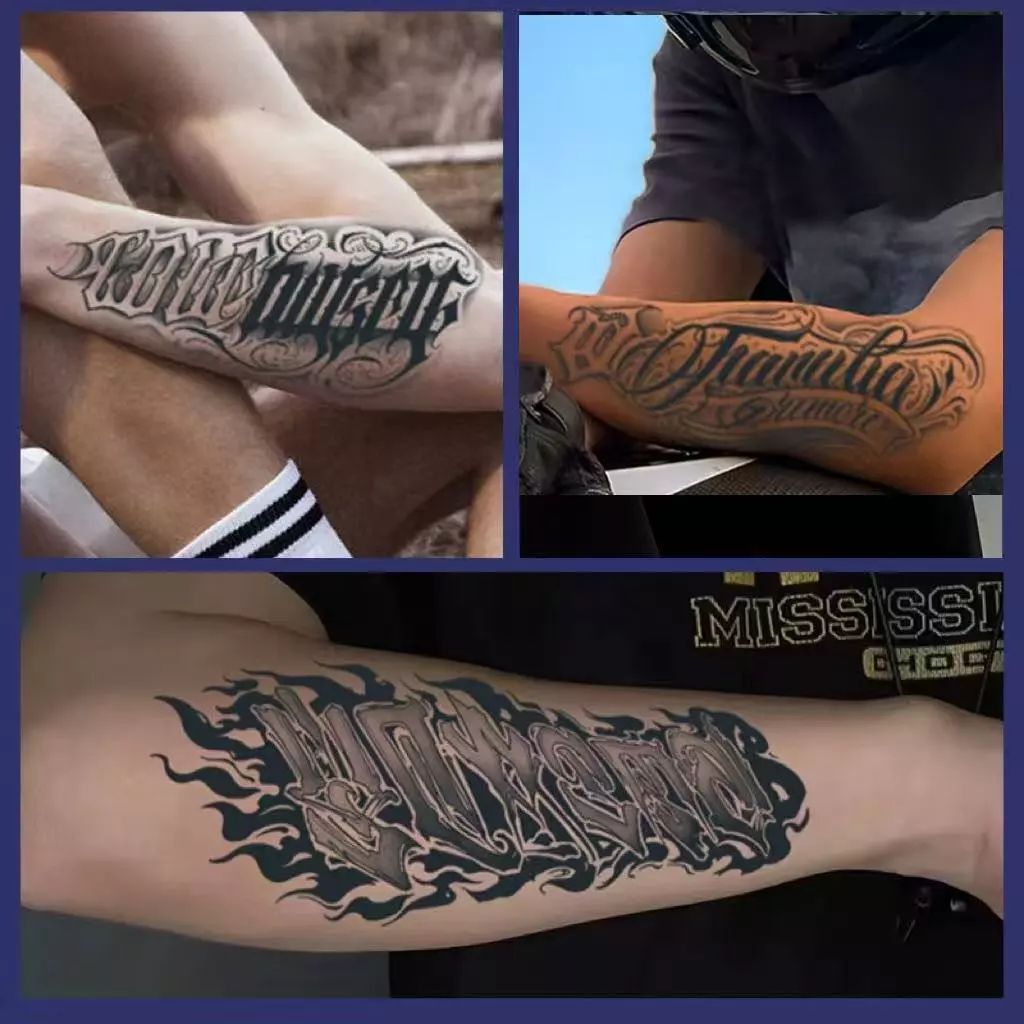 ส่งCODในไทย📦 Magic Tattoo สติกเกอร์รอยสักสมุนไพร กันน้ำ ติดทน สไตล์ยุโรปอเมริกัน เสมือนรอยสักแท้ ติดทนนาน15 วัน