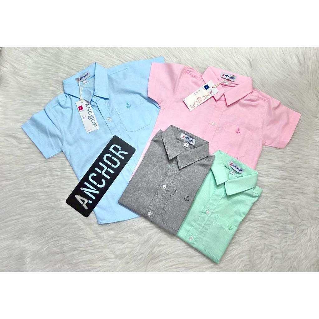 เสื้อเชิ้ตเด็กโต*8-12ปี*สีพื้นพาสเทล พร้อมส่ง
