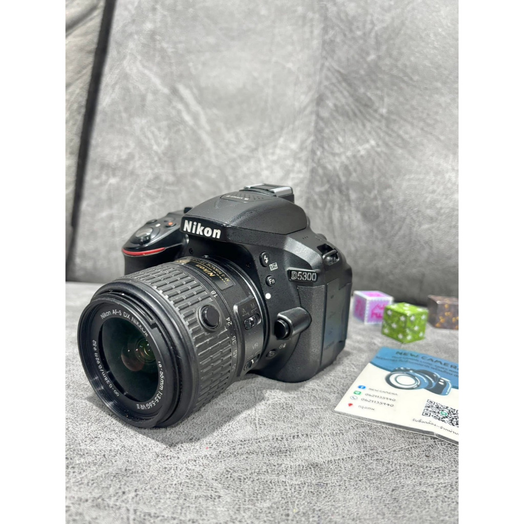 กล้องมือสอง Nikon D5300 เลนส์ 18-55 จอขอบคล้ำนิด