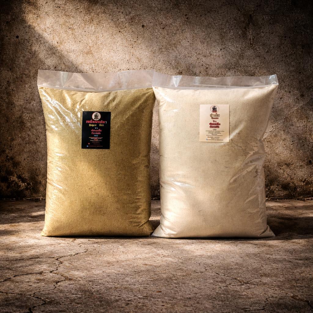 เหยื่อ Super ยี่สก 1 กก. + รำบ่มร้ายกาจ 1 กก. กลิ่นเรง สายปลาใหญ่ต้องมีไว้ เหยื่อหมักกลิ่นหอมเปรี้ยว