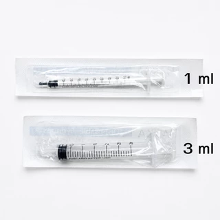 Disposable กระบอก ไซริ้งค์ 1ml / 3m / แบ่งขาย มีบริการส่งด่วน
