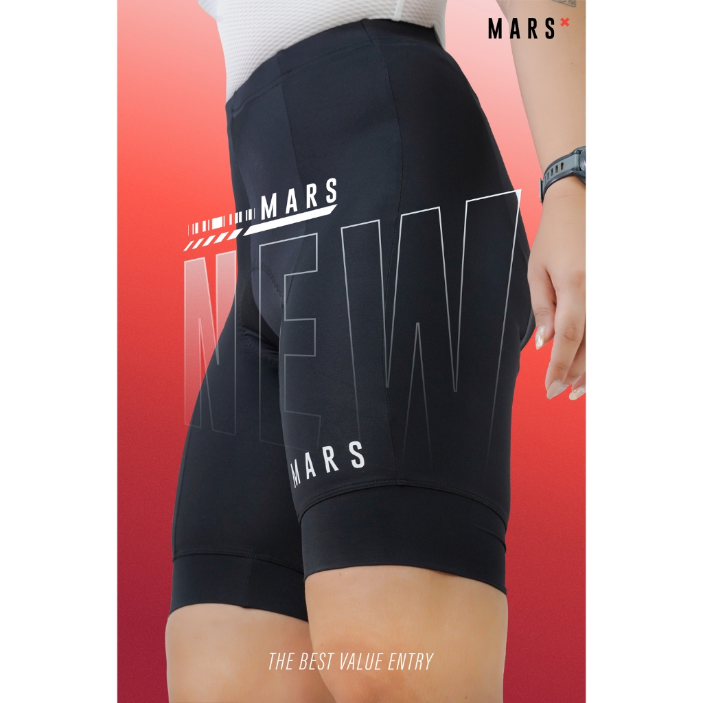 กางเกงจักรยาน MARS BASIC รุ่นใหม่ล่าสุด ใส่ได้ทั้ง ชาย และ หญิง ( Unisex )