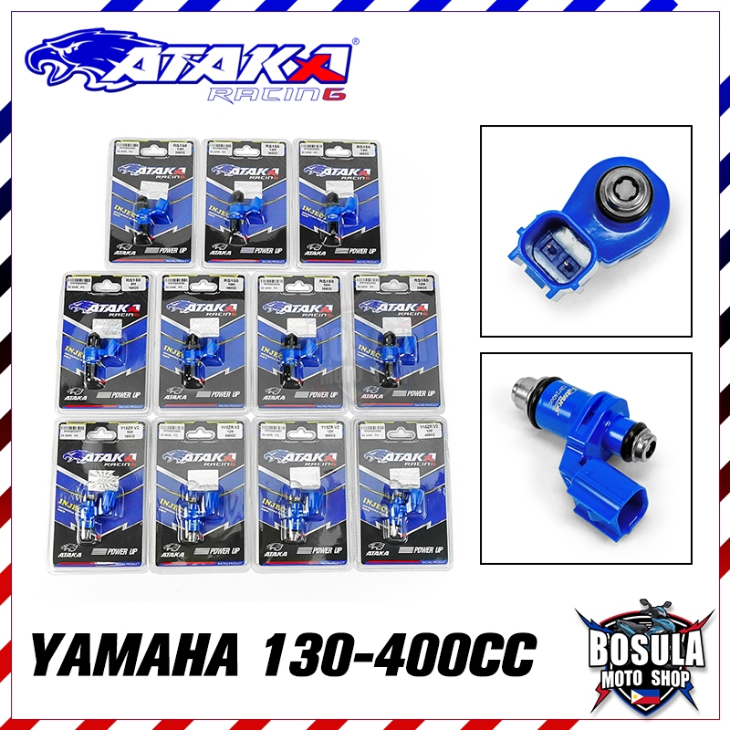 ATAKA หัวฉีด Injector สำหรับYAMAHA Exciter150 Exciter155 XMax NMAX R15 Grand Filano Hybrid หัวฉีดน้ำมัน 8รู/10รู/12รู