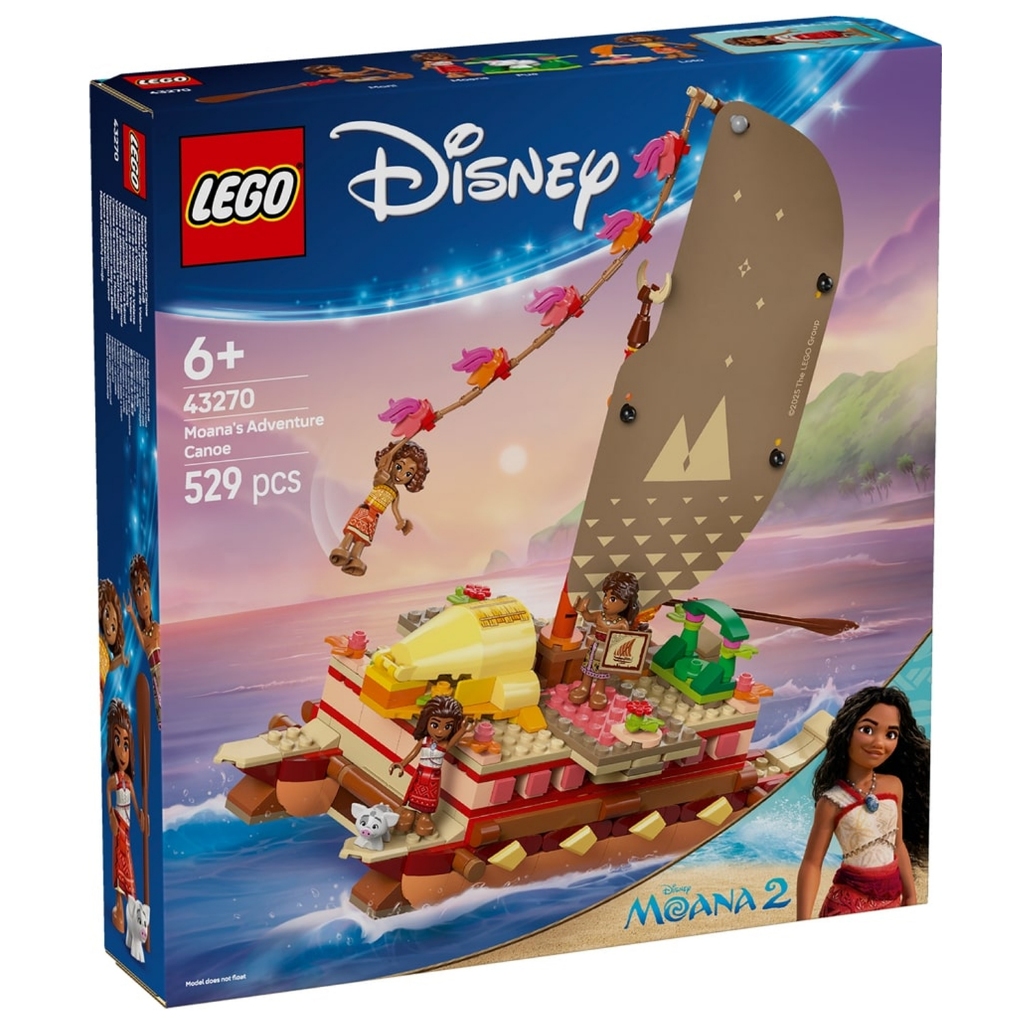 43270 : LEGO Disney Moana's Adventure Canoe