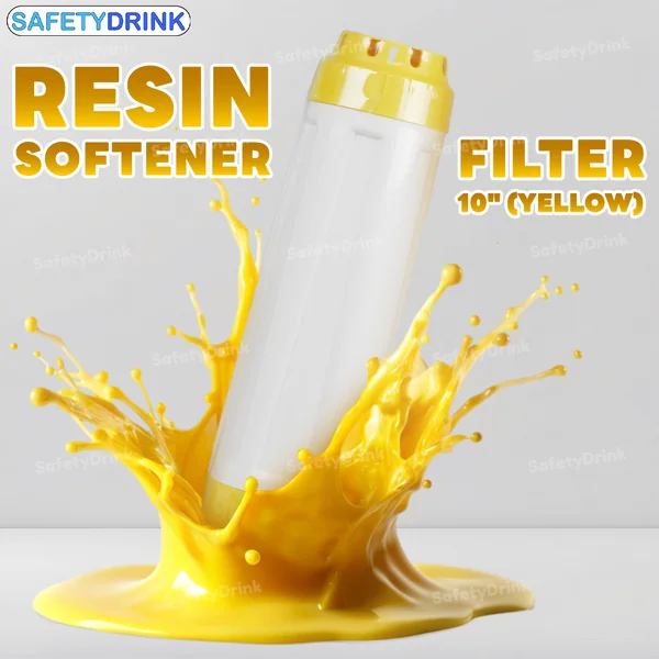 UNIPURE ไส้กรองน้ำเรซิ่น UDF Resin Filter 10 นิ้ว (YELLOW)