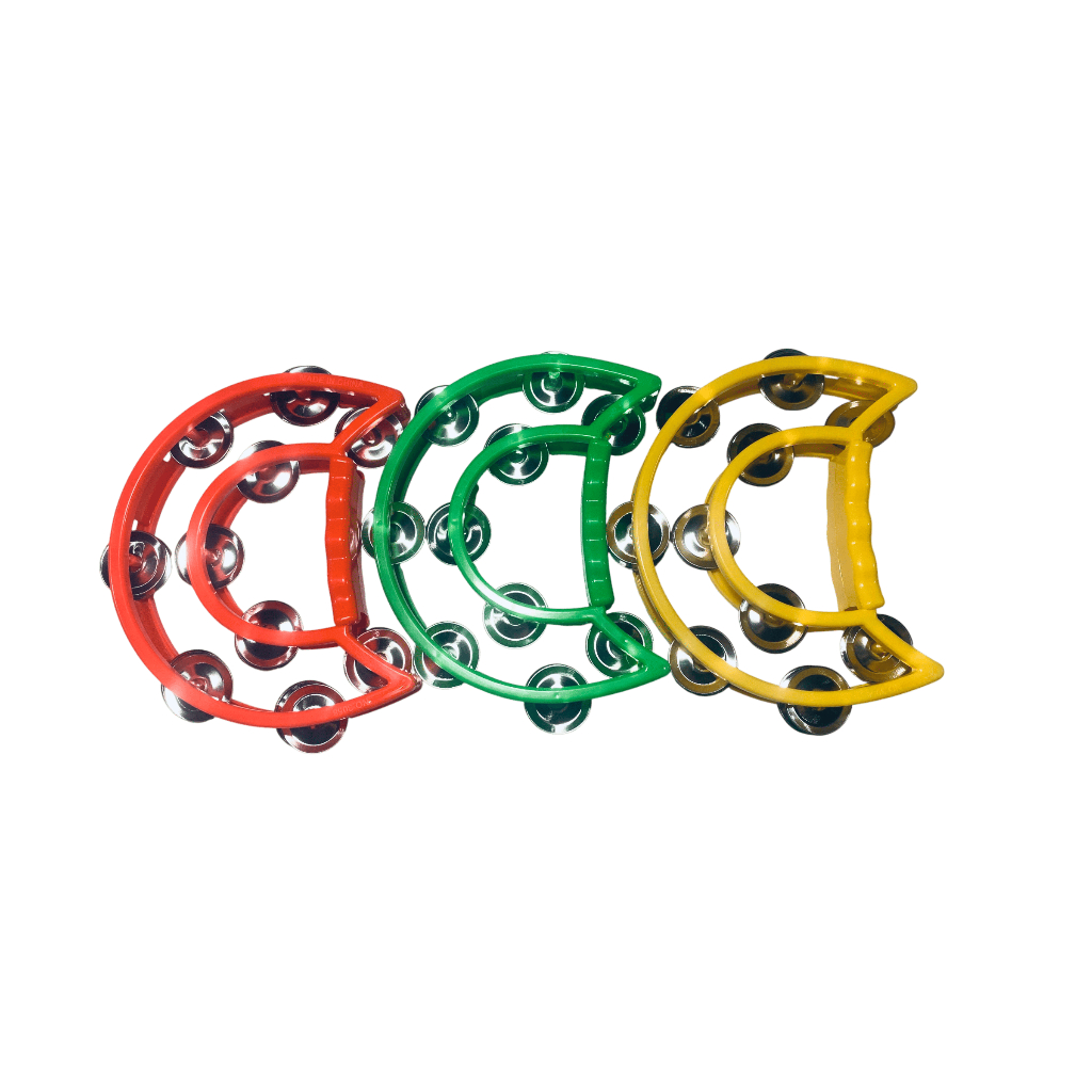 Tambourine แทมบูรีน เครื่องดนตรีสำหรับเด็ก เครื่องดนตรีแบบเขย่าลายการ์ตูนน่ารัก คละสี ลายสัตว์น่ารัก