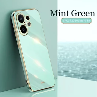เคสโทรศัพท์ Vivo V70 V70FE V60lite V60 V50 V40 V40Pro V50lite เคส ขอบตรง ป้องกันเลนส