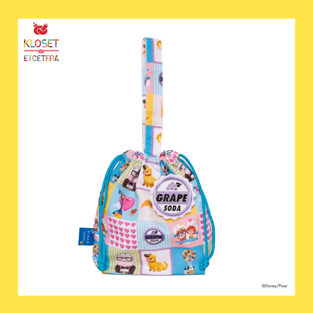 Kloset and Etcetera My Greatest Adventure Santol Bag (Pixar-10) กระเป๋าทรงถุงรูด