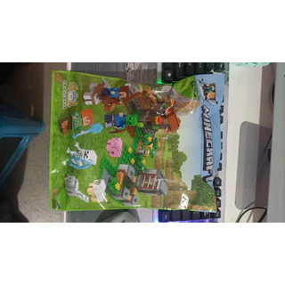 พร้อมส่ง มายคราฟ Minecraft มายคราฟตัวต่อ ของเล่นวิทยาศาสตร์ ของขวัญเด็ก