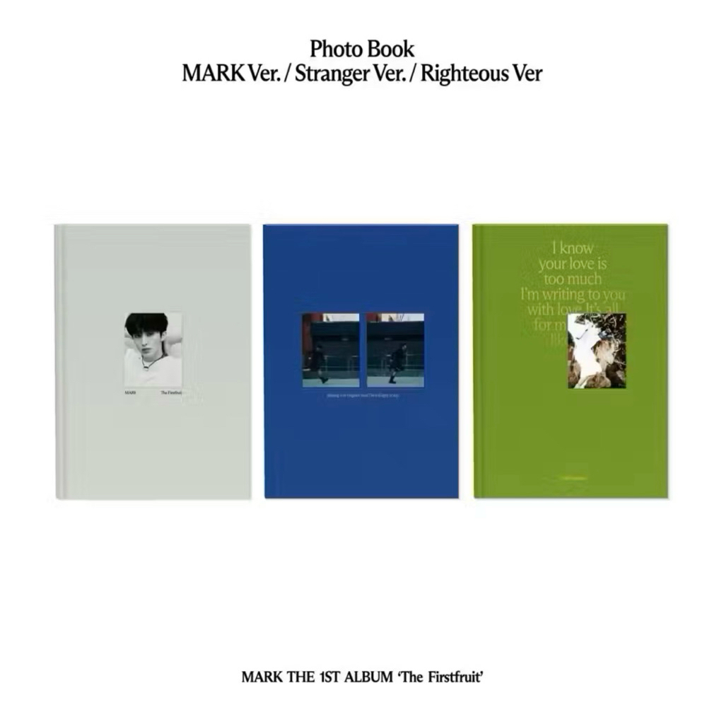 พร้อมส่ง!! บั้มมาร์ค MARKThe 1st Album The Firstfruit