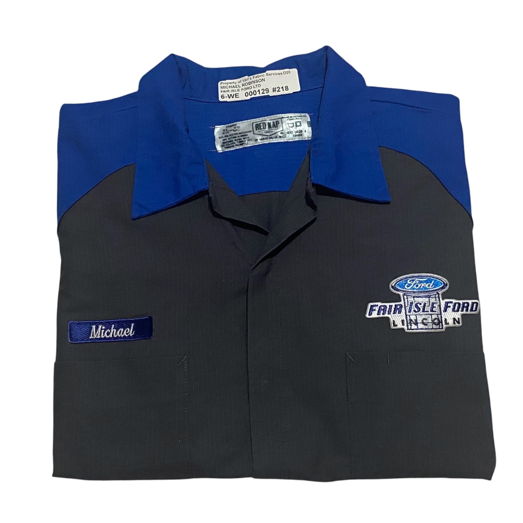เสื้อ RED KAP : FORD Work Shirt 24x31in