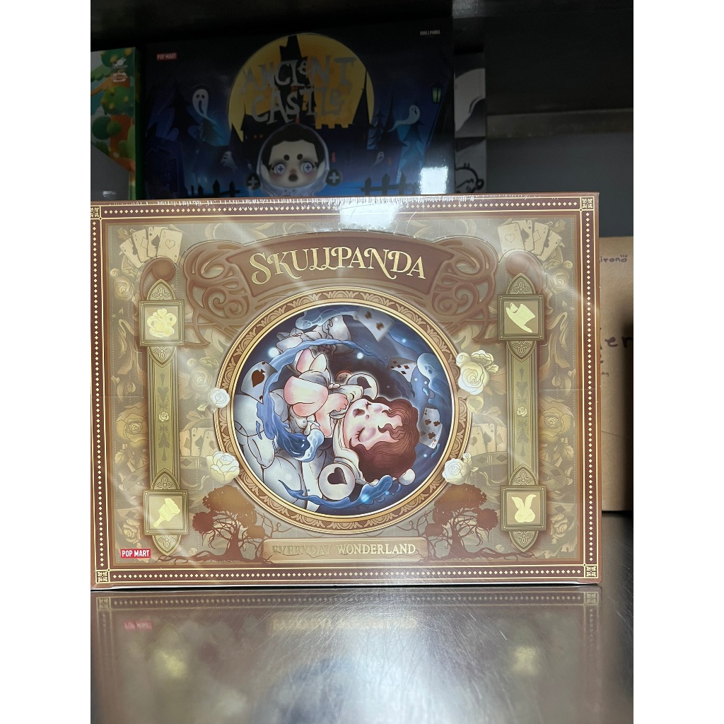 popmart พร้อมส่ง skullpanda everyday wonderland ยกกล่อง ไม่แกะซีล