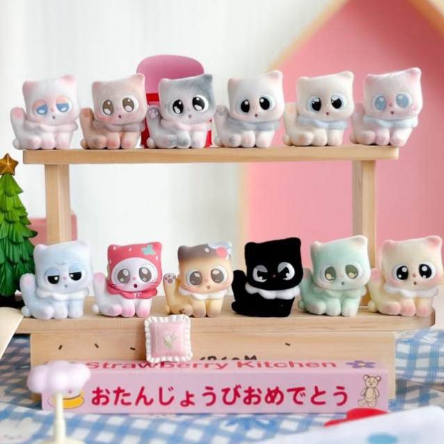 ( กดสั่งใน Live ลด 100 🐱✨) พร้อมส่ง : Pitty's kitty here ( 1 จุ่ม 1 ตัว )
