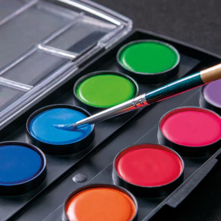 Master Art สีทาหน้าผิวหน้าและร่างกาย 12 สี สำหรับเด็กเล็ก 3 ขวบขึ้นไป