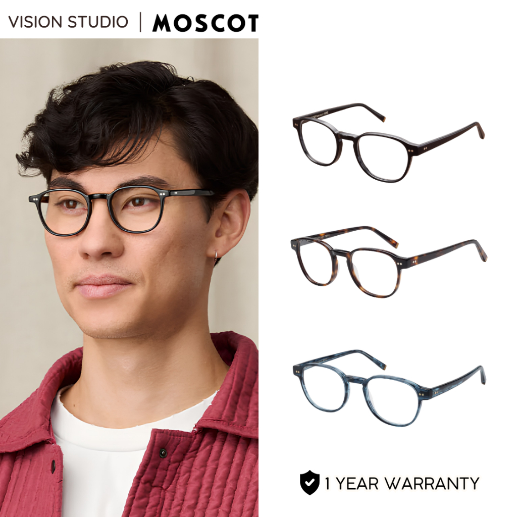 👓แว่นสายตา MOSCOT รุ่น ARTHUR รวมทุกสี ของแท้100% รับประกัน 1 ปีเต็ม