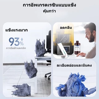 ANYCUBIC Standard Resin V2 UV เรซิ่น 3D Printer ความละเอียดสูง คุณภาพสูง