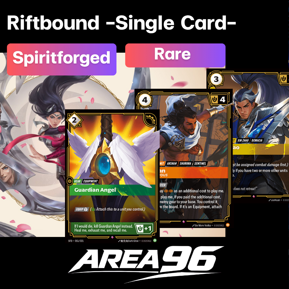 【Spiritforced Set 2】ระดับ Rare Riftbound TCG Single Card【Riftbound: League of Legends TCG ENG】