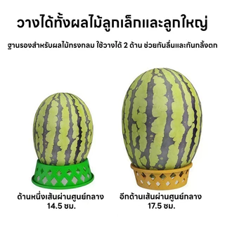 แท่นวางผลไม้ กันกลิ้ง สำหรับทุเรียน แตงโม เมล่อน ใช้โชว์สินค้าในซูเปอร์มาร์เก็ต ร้านผลไม้ แข็งแรง วางได้หลายขนาด
