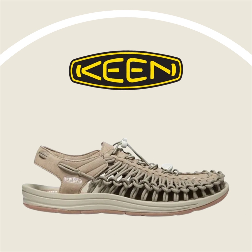🔥ของแท้ KEEN UNEEK รองเท้าเดินป่า Men's Timberwolf/Plaza Taupe พร้อมส่งจากไทย