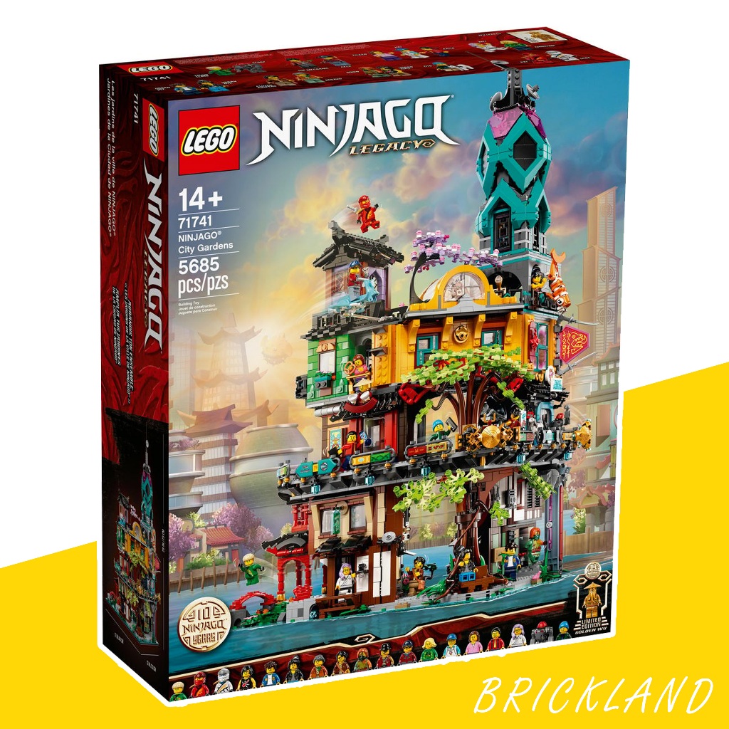 LEGO NINJAGO City Gardens 71741 เลโก้นินจาโก ซิตี้การ์เด้น ของแท้ Collector Set ของเเท้ 100%