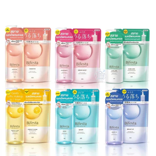 Bifesta Micellar Water บีเฟสต้า ไมเซลล่า คลีนซิ่ง ชนิดเติม ล้างหน้า Facial Wash ACNE CARE SEBUM